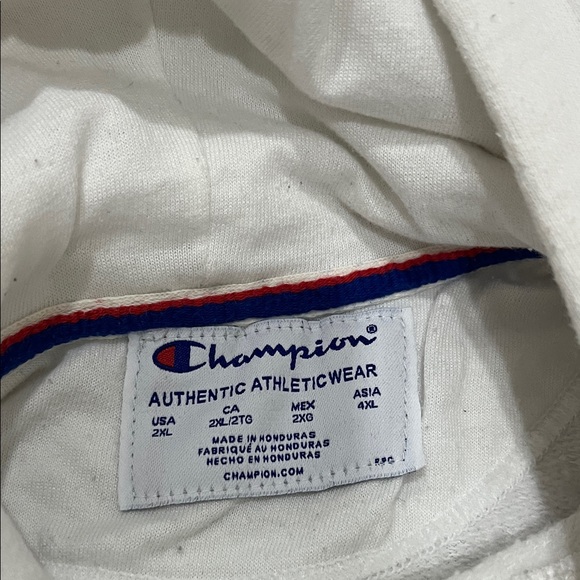 Champion White and Cream Sweatshirts - Picture 3 of 5